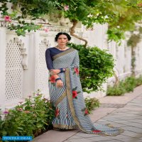 AVANTIKA BY KASHVI GEORGETTE PRINTED DAILY WEAR FANCY SAREE