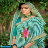 AVANTIKA BY KASHVI GEORGETTE PRINTED DAILY WEAR FANCY SAREE