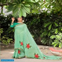 AVANTIKA BY KASHVI GEORGETTE PRINTED DAILY WEAR FANCY SAREE