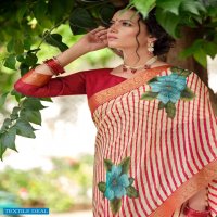 AVANTIKA BY KASHVI GEORGETTE PRINTED DAILY WEAR FANCY SAREE