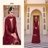 MISTHI VOL 5 BY ZUBEDA SATIN GEORGETTE EXCLUSIVE LEHENGA STYLE SUITS