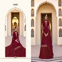 MISTHI VOL 5 BY ZUBEDA SATIN GEORGETTE EXCLUSIVE LEHENGA STYLE SUITS