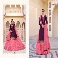 MISTHI VOL 5 BY ZUBEDA SATIN GEORGETTE EXCLUSIVE LEHENGA STYLE SUITS