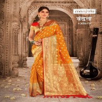 Manjula Vandana Wholesale Designer Silk Ethnic Sarees