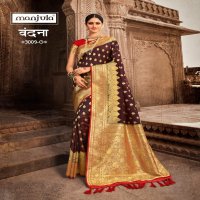 Manjula Vandana Wholesale Designer Silk Ethnic Sarees