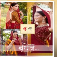Manthan Bandhej Vol-2 Wholesale Indian Ethnic Sarees