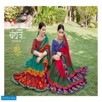 Manthan Bandhej Vol-2 Wholesale Indian Ethnic Sarees