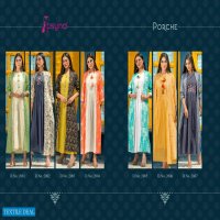 Psyna Porche Vol-2 Wholesale Designer Kurta With Shrug Catalog