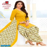 Ganpati Jigyasha Vol-15 Wholesale Shopping Full Stitched Patiyala Dress