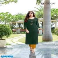 Kadlee Shalinee Vol-2 Wholesale Reyon Based Kurti With Pants