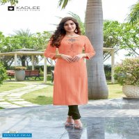 Kadlee Shalinee Vol-2 Wholesale Reyon Based Kurti With Pants