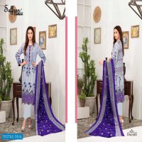 Saffron Cotton Gulzar Karachi Queen Vol-5 Wholesale Karachi Style Dress Material