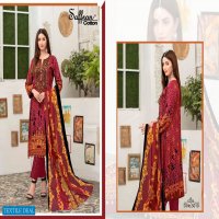 Saffron Cotton Gulzar Karachi Queen Vol-5 Wholesale Karachi Style Dress Material
