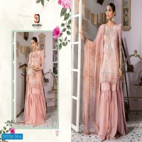 M PRINT VOL 9 BY SHRADDHA LAWN COTTON PAKISTANI DESIGNER SUITS