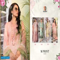 M PRINT VOL 9 BY SHRADDHA LAWN COTTON PAKISTANI DESIGNER SUITS