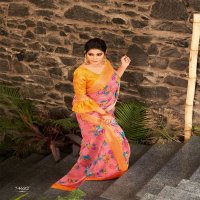 KRITIKA COTTON BY LIFESTYLE LINEN SILK ETHNIC TRADITIONAL WEAR SAREES