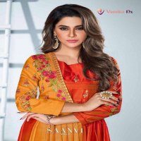 SAANVI VOL 2 BY VAMIKA TAFETA SILK LONG ETHNIC WEAR GOWN COLLECTION