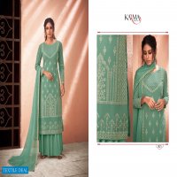 Karma Noor Vol-4 Wholesale Pure Muslin Lakhnavi Embroidered Salwar Suits