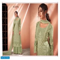 Karma Noor Vol-4 Wholesale Pure Muslin Lakhnavi Embroidered Salwar Suits
