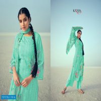 KARMA ZEBAISH VOL 3 WHOLESALE PURE JAM COTTON SCHIFFLI WORK DRESS