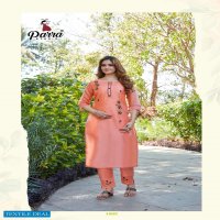 Parra Albela Vol-1 Wholesale Casual Shopping Model Chanderi With Khatli Work Kurti With Pants