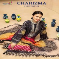 SANIYA CHARIZMA CHUNARI NX CAMBRIC DESIGNER PAKISTANI FANCY SUITS