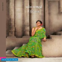 Mintorsi T-Series Wholesale Shopping Georgette With Satin Jacquard Sarees