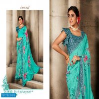 Mintorsi T-Series Wholesale Shopping Georgette With Satin Jacquard Sarees