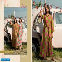 PEARL VOL 7 BY PSYNA RAYON PRINTED DESIGNER GOWN WHOLESALER