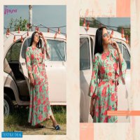 PEARL VOL 7 BY PSYNA RAYON PRINTED DESIGNER GOWN WHOLESALER