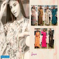 PEARL VOL 7 BY PSYNA RAYON PRINTED DESIGNER GOWN WHOLESALER