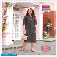 Diya Trends Fashionista Vol-1 Wholesale Reyon Kurti With Plazzo