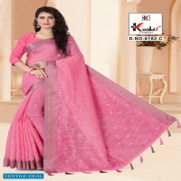 Kodas Ruhani 6182 Wholesale Cotton Saree With Work Saree Blouse