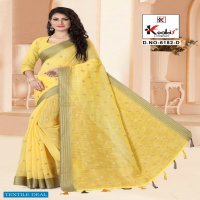 Kodas Ruhani 6182 Wholesale Cotton Saree With Work Saree Blouse