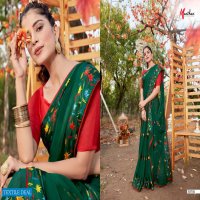 Manthan Gulal Wholesale Shopping Weightless Satin Sarees