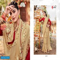 Manthan Gulal Wholesale Shopping Weightless Satin Sarees