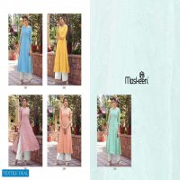 MONSSON VOL 3 BY MASKEEN GEORGETTE LAKHNAWI WORK KURTI WITH PANT COLLECTION