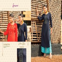 PALAZZO HOUSE VOL 12 BY PSYNA RAYON SLUB DESIGNER KURTI WITH PLAZZO