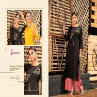 PALAZZO HOUSE VOL 12 BY PSYNA RAYON SLUB DESIGNER KURTI WITH PLAZZO