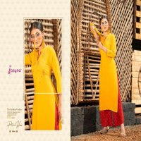 PALAZZO HOUSE VOL 12 BY PSYNA RAYON SLUB DESIGNER KURTI WITH PLAZZO