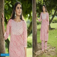 LIZZY BY KALAROOP COTTON KURTI WITH PANT SUPPLIER
