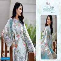 AYESHA ZARA PREMIUM VOL 3 BY SHREE FABS PAKISTANI COTTON DRESS MATERIALS