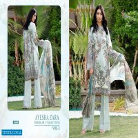 AYESHA ZARA PREMIUM VOL 3 BY SHREE FABS PAKISTANI COTTON DRESS MATERIALS