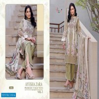 AYESHA ZARA PREMIUM VOL 3 BY SHREE FABS PAKISTANI COTTON DRESS MATERIALS