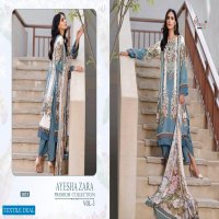 AYESHA ZARA PREMIUM VOL 3 BY SHREE FABS PAKISTANI COTTON DRESS MATERIALS