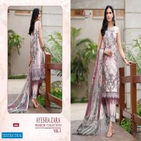 AYESHA ZARA PREMIUM VOL 3 BY SHREE FABS PAKISTANI COTTON DRESS MATERIALS