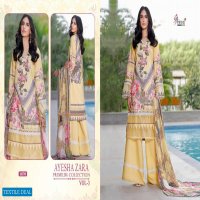 AYESHA ZARA PREMIUM VOL 3 BY SHREE FABS PAKISTANI COTTON DRESS MATERIALS