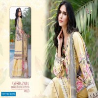 AYESHA ZARA PREMIUM VOL 3 BY SHREE FABS PAKISTANI COTTON DRESS MATERIALS