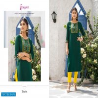 PARIS VOL 3 BY PSYNA RAYON SLUB DAILY WEAR FANCY KURTIS