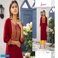 PARIS VOL 3 BY PSYNA RAYON SLUB DAILY WEAR FANCY KURTIS